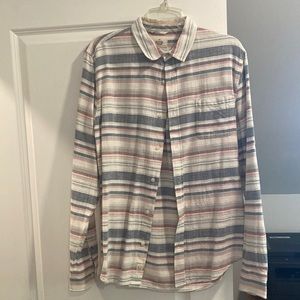 Marine layer striped button down